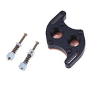 G1/4'' inch N/S Bridge S Shape Waterblock Copper For 44-58mm PC Water Cooling