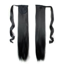 Ponytail Hair Extension Tail Hairpiece Long Straight Synthetic Women'S Hair