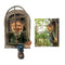 2pcs Tree Sculpture for Garden Decoration - Whimsical Tree face Statue Ornament