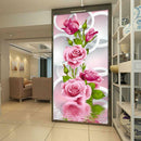 5D DIY diamond Painting Rose Flower Embroidery Diamonds Wall Stickers Decor