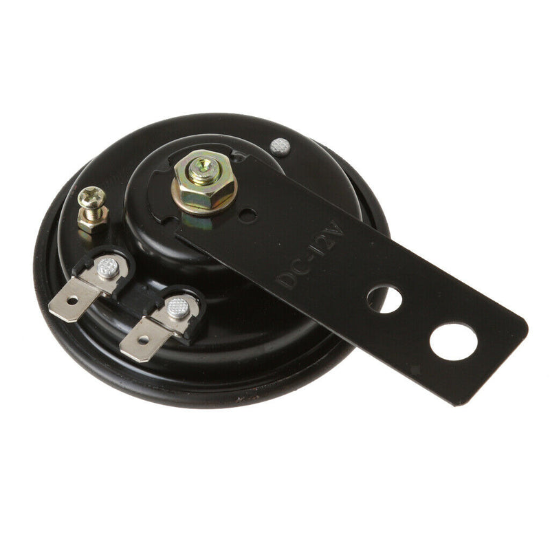 Motorcycle Scooter Bike Bicycle DC12V/1.5A 110dB Trumpet Electric Horn Black