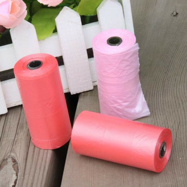 10Rolls Dog Puppy Waste Poop Bags Standard and Biodegradable Black for Outdoor