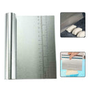 Stainless Steel Cake Smoother Scraper Tools Fondant Sugarcraft DIY Tool Bak Y1G5