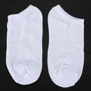 6 pairs White + 6 pairs black Sport Socks Men Cotton Rich