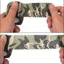 Outdoor Camo Gun Hunting Camping Camouflage Stealth Duct Tape Wrap Waterproof.