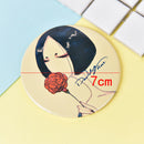 Queen Series Mirror Portable Makeup Mirror Small Pocket Traveling One Sided