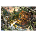 Fish 5D DIY Full Drill Round Diamond Painting Needlework Set Cross Stitch