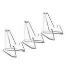 3pcs Coins Display Stands Easel Rack for Badges Medallions Pocket Watches