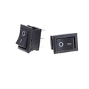 3Pcs 6A/250VAC 10A/125VAC Neon Light Illuminated On/Off SPST Rocker Switch 3c