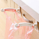 2pcs Kitchen Cabinet bags hooks Trash Garbage Bag Hanger Cupboard Door Rack %x