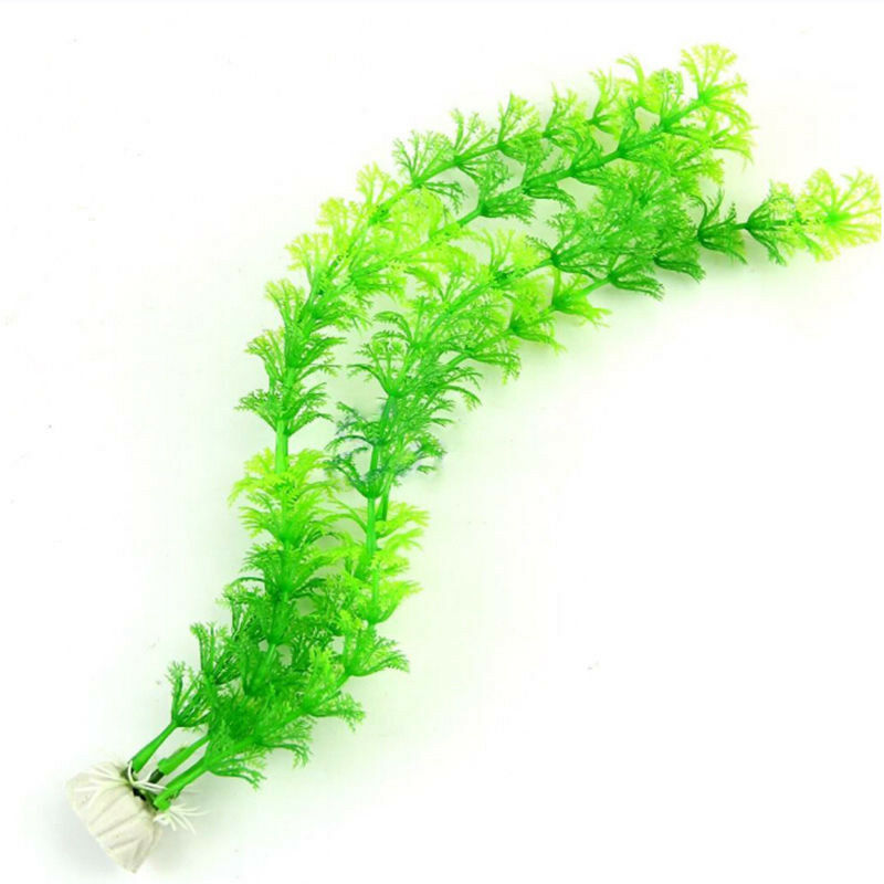 2pcs 31cm Aquarium Large Artificial Ornament Fish Tank