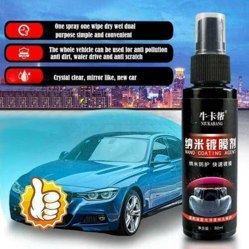 Pro Car Scratch Repair Nano Liquid Spray Polish Paint Wax Spray Coat Film