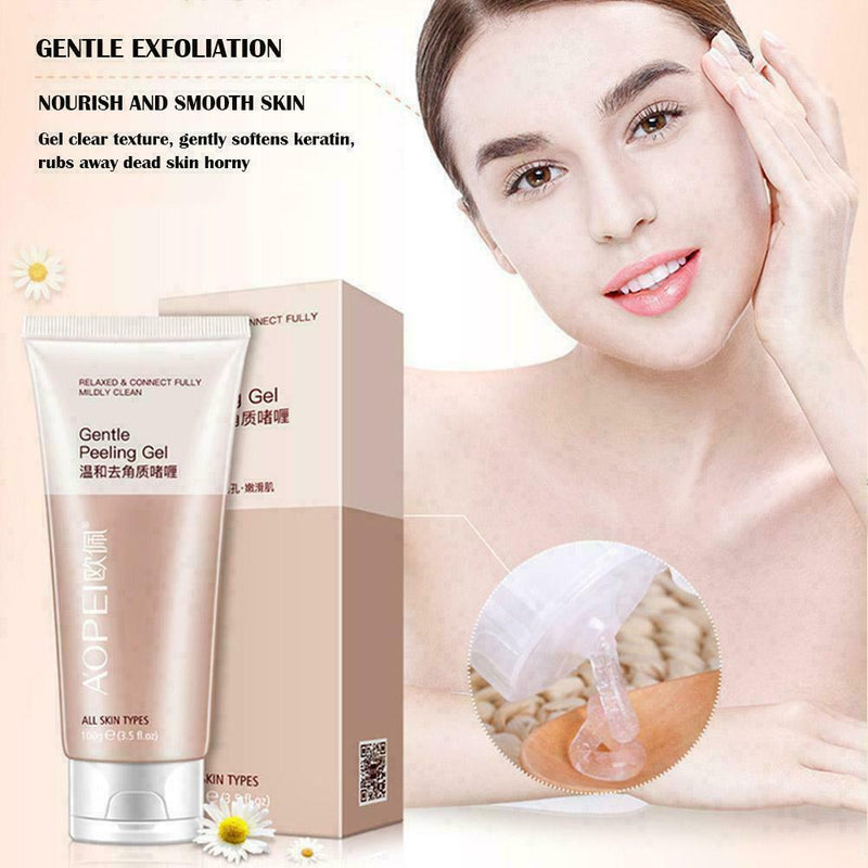 100ml Exfoliating Facial Cleanser Moisturizing Deep Skin Care Face Cleaning I7X4