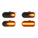 Flowing Water LED Side Marker Signal Light For V-W SEAT Ford Golf Passat GTI