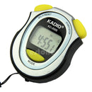 1 Pc LCD Digital Handheld Sports Stopwatch Counter Timer Chronograph Useful New