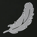 2 Pcs Metal Feather Cutting Dies Stencils DIY Scrapbooking Paper Card