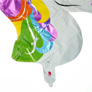 70x46cm Rainbow  Head Foil Balloon Kids Birthday Party Balloons Decor  ï¼D