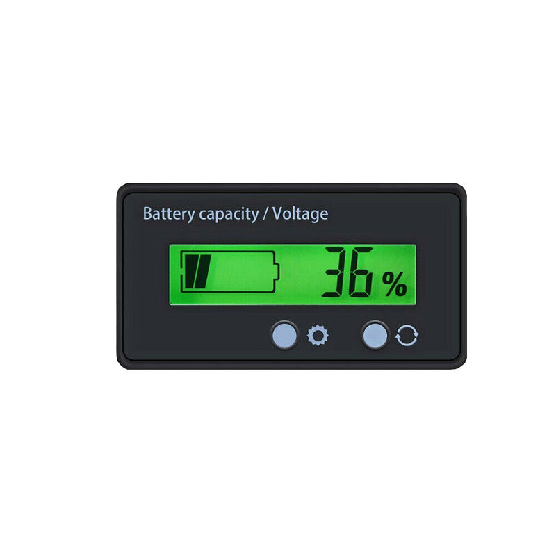 12V 24V / 48V Battery Status Charge LCD Digital Indicator Monitor Meter Gauge
