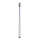 2x Telescopic Antenna 7 Sections Fit for All the F Connector of FM Radio / DAB /