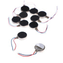 10x Coin Flat Vibrating Micro Motor DC 3V Fit For Pager and Cell Phone Mobile M!