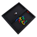 Folding Flying Chess Set Pieces And Dice for Match Fun - 2 ~ 4 Players