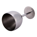 380ML High Quality Brilliant Stainless Steel Wine Glass Wine Tasting Goblet