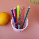 Pen Pencil Holder Vase Pot Tidy Stationery Storage Desk Container Metal Hol BX