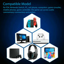 For Xbox One PS4 Nintendo Switch PC Laptop Gaming Stereo Mic Headphone Headset