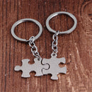2pcs you are my person keychain letter puzzle key ring creative key AT3C