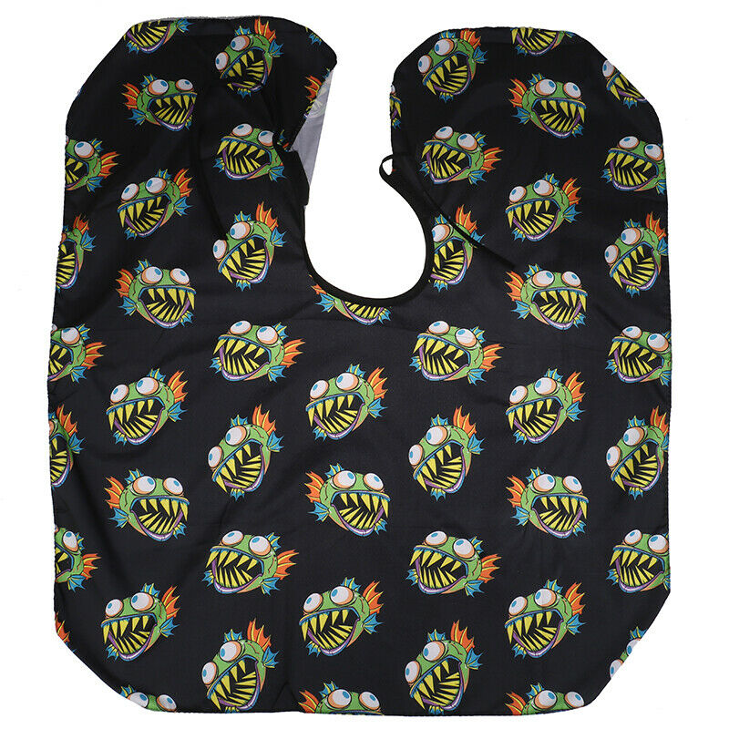 1X Cartoon Kids Salon Barber Cutting Apron Hairdressing Haircut Cape Wrap Too BX