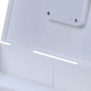 White Imitation Double AS Plug Socket Wall Safe Security Secret Hidden Stas