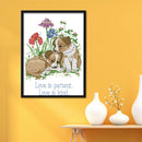 Two Dogs DIY Cross Stitch Kit 14CT Stamped Embroidery Home Decor (D236)