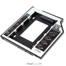 Universal 2.5 2nd 9.5mm Ssd Hd SATA Hard Disk Drive HDD Caddy Adapter Bay F
