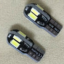 10 x T10 194 168 W5W 5730 8 LED SMD White Car Side Wedge Light Lamps Set Can Cy
