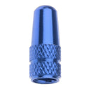 Tyre Tire Valve Air Caps Cover Screw Car Bike Bicycle Motorbike Blue