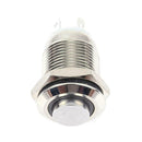 12mm 3V Blue LED Momentary Mini Stainless Steel Push Button Switch