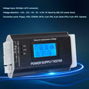 Digital LCD Display PC Computer Power Supply Tester Checker ATX Measuring Tester