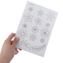 Flower Pattern Quilling Paper Template Mould Tools DIY Scrapbooking Papercrafts