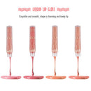 Qic Brand Matte Lip Gloss Kit Lips Make Up Cosmetics 4 Colors/Box Matt Liqu