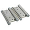 1 Pair Cafe Saloon Door Swing Self Closing Double Action Spring Hinge Silve B5W3