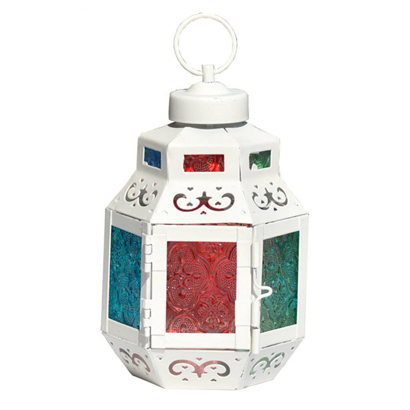 Morocco Style Hollow Candle Holder Tealight Lantern Candlestick Decor Crafts