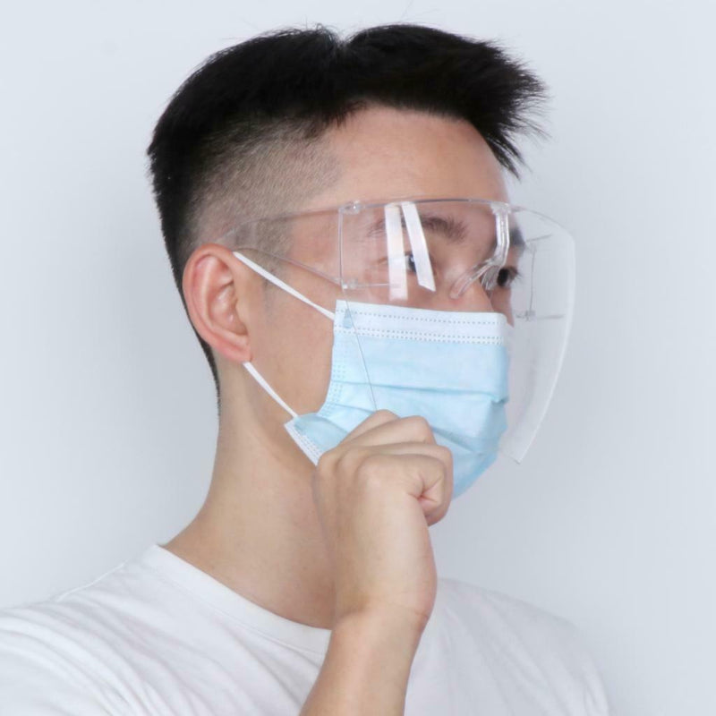 Clear Face Shield Visor Face Protection Shield,Anti Dust,Anti Spitting,Anti-fog