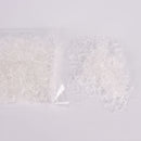 1000Pcs Clear Rubber Hairband Rope Ponytail Holder Elastic Women Hair Band Tie3C
