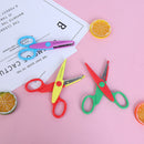 6PCS Zig Zag handmade handicraft album scissor for creative diary school pap Hn