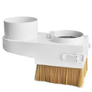 Dust Cover Collector Brush 80Mm Diameter Easy Clearing For Cnc Spindle Moto