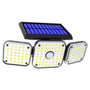Solar Sensor Wall Light Waterproof 3Modes Garden Porch Street Lamp (112LED)