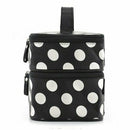 Black Travel Cosmetics Make Up Bags Beauty Womens Organiser Toiletry Purse