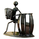 Creative Accordion Artist Pen Holder Desktop Decor Home Craft Case Container