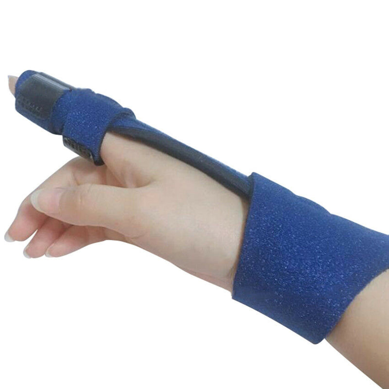 Finger Extension Splint Trigger Mallet Malleable Metallic Hand Orthotics Braces