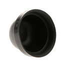 Pair Rubber HID Bulb Caps Protectors LED Headlight Dust Covers Black 70mm